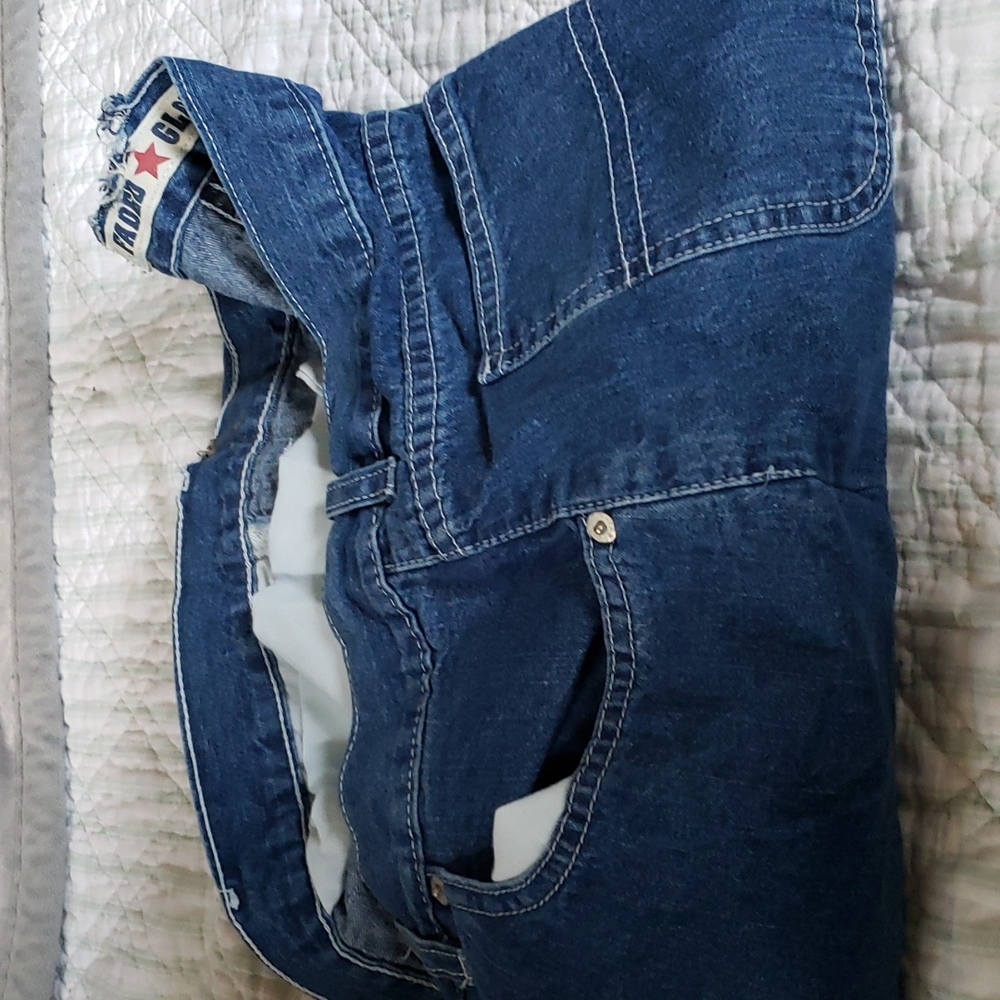 Jeans Faded Glory size 18p rip in waist band